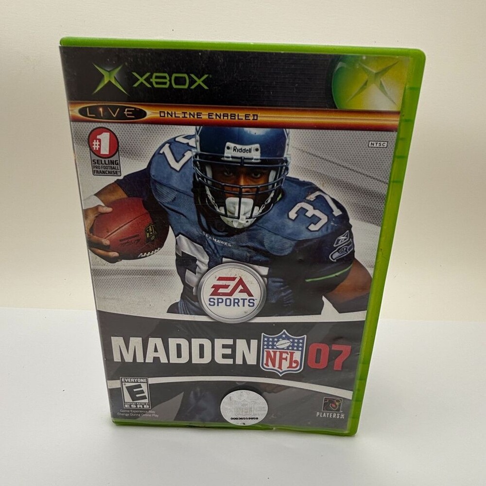 Madden NFL 07 EA Sports XB (Microsoft Xbox, 2006) Complete W/ Manual